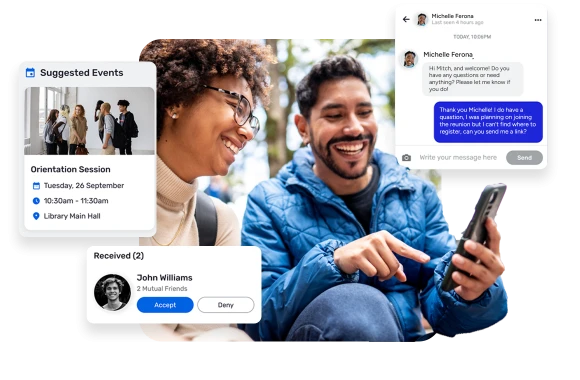 Build a vibrant, connected campus experience