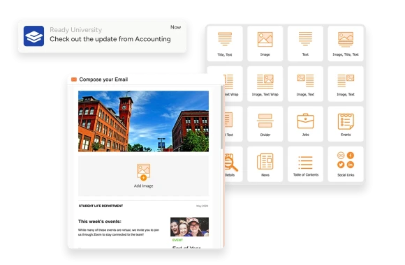 Boost awareness and reach every student with the right message