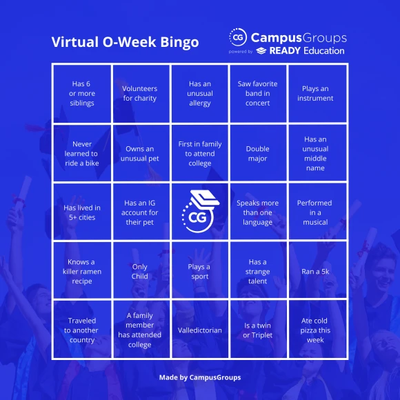 1. New Connections Bingo Game