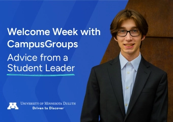 Welcome Week with CampusGroups - Advice from a Student Leader