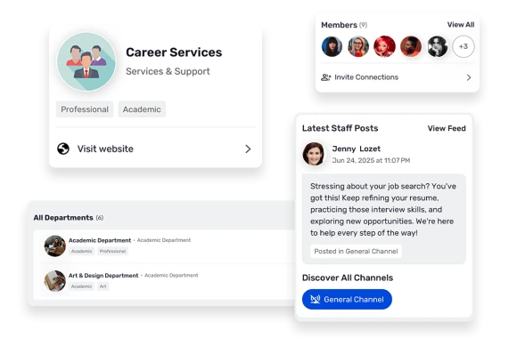 Give every department its own dedicated space