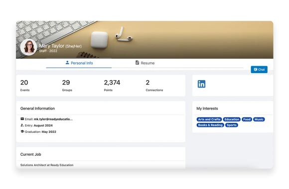 Promote the people and resources that matter