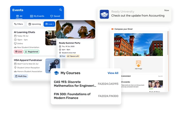Encourage student involvement and build community