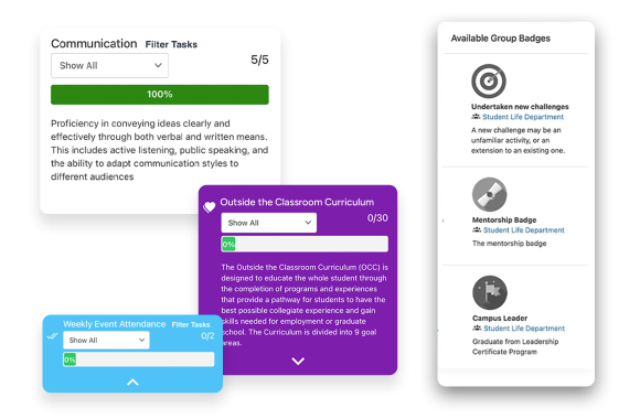 Provide intentional engagement and learning experiences