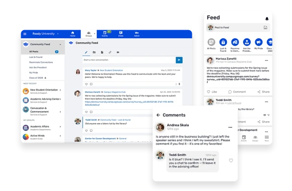 Simplify sharing and spark conversations across your entire campus