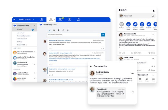 Simplify sharing and spark conversations across your entire campus