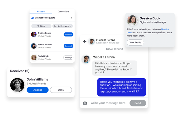 The secure way to chat, share, and collaborate on campus