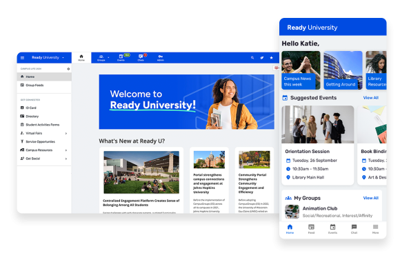 Provide a consistent branded experience in the app and on the web