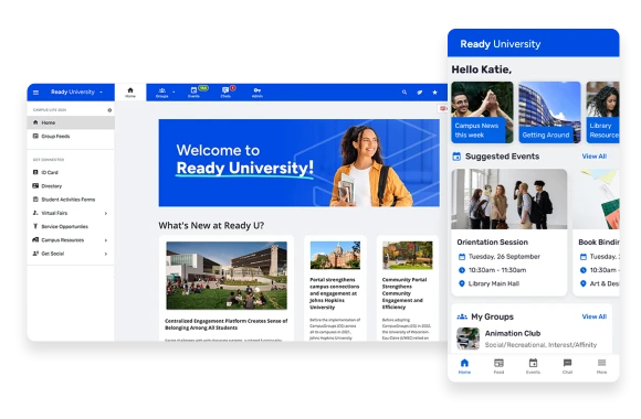Provide a consistent branded experience in the app and on the web