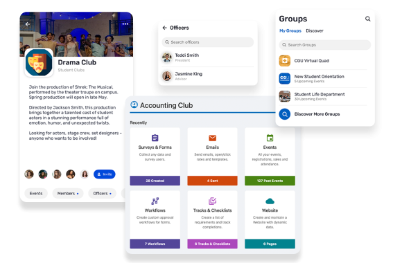 All student groups, one platform