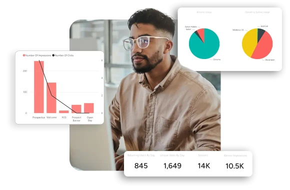 Unlock valuable insights through comprehensive analytics