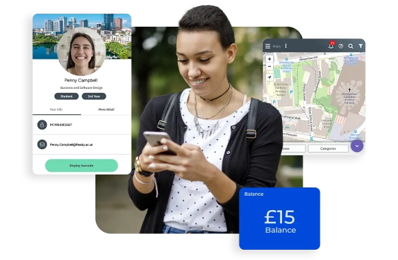 Instant access to campus services