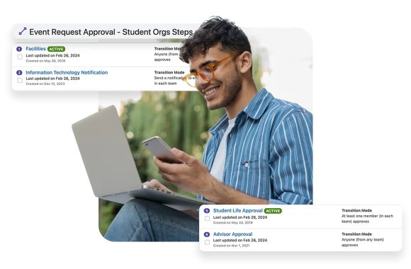 Increase efficiency for administrators and student leaders