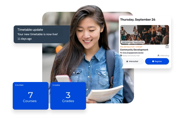 Keep students informed with centralised student communication