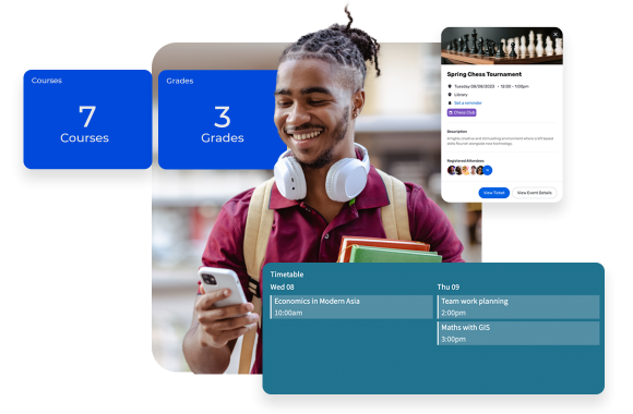 Give students easy access to academic information