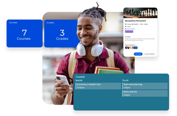 Give students easy access to academic information