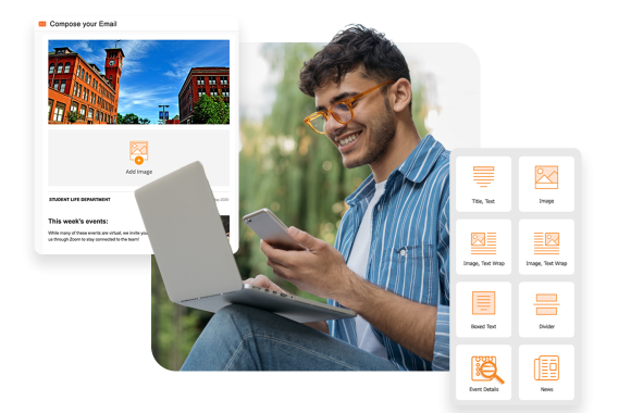Engage students with personalized emails