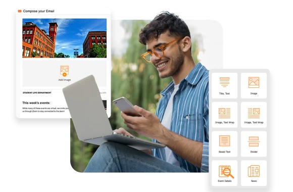 Engage students with personalized emails