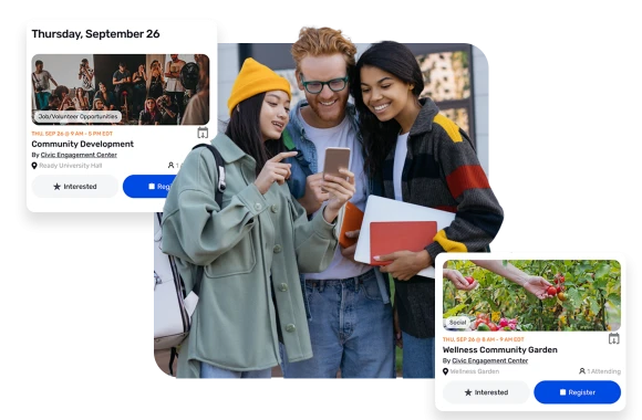 A student engagement solution for student leaders