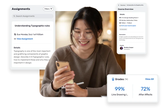A centralized hub for everything academic