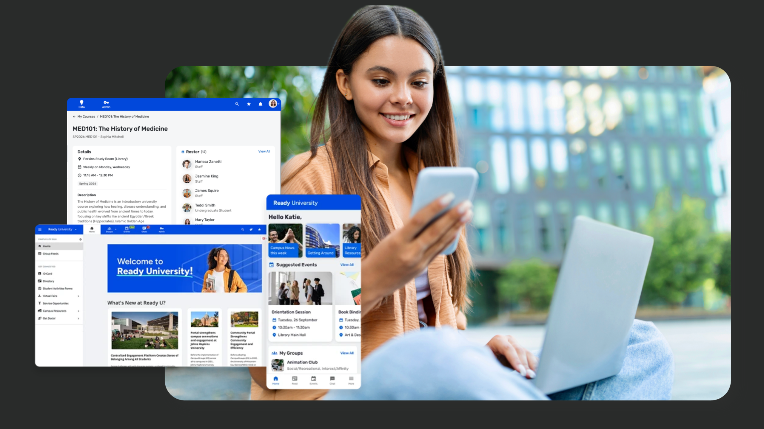 Campus Mobile & Web App: A Single Place to Navigate Life on Campus | Ready Education CampusGroups