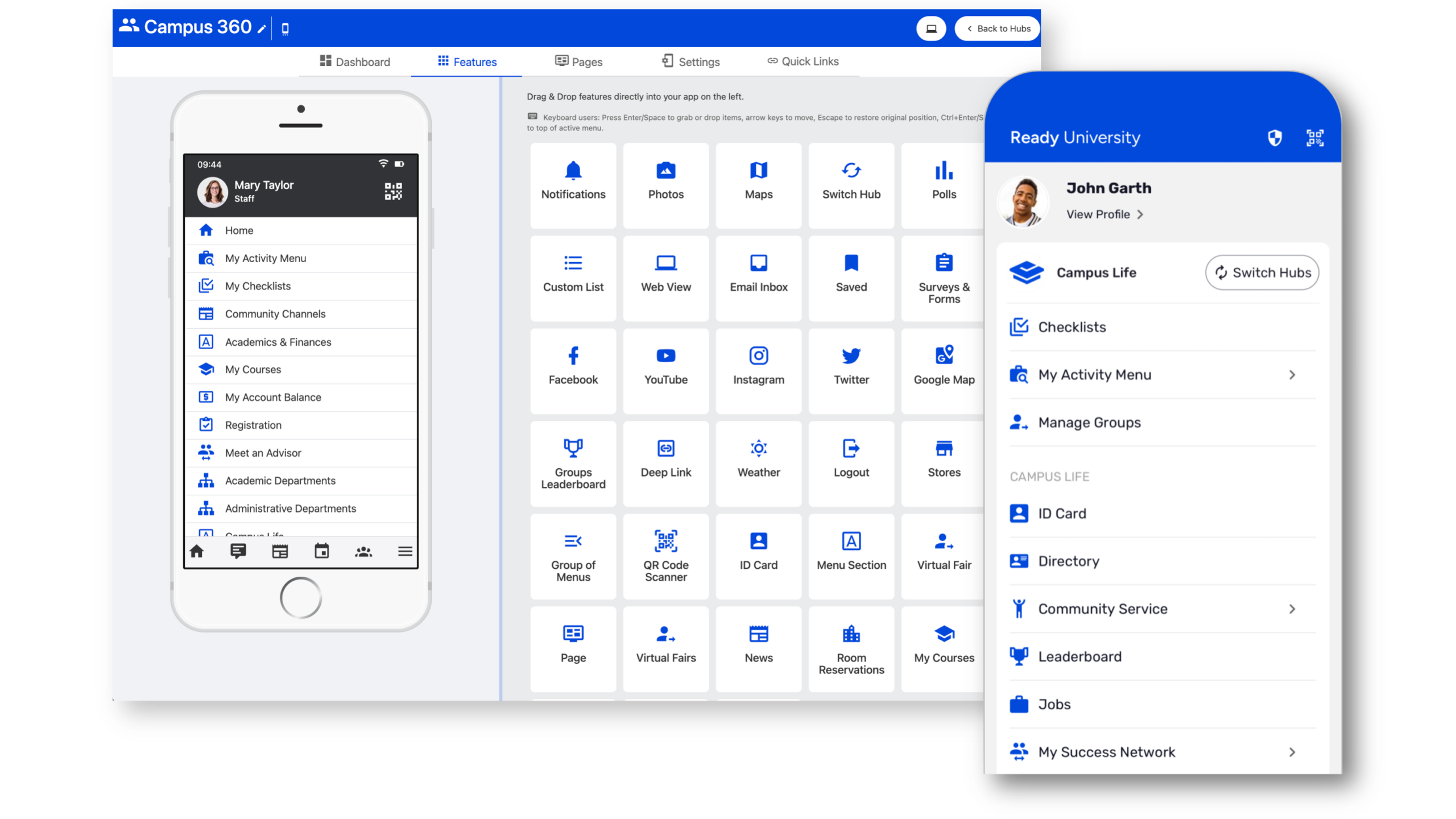 Campus Mobile & Web App Replaces Scattered Tools | Ready Education CampusGroup