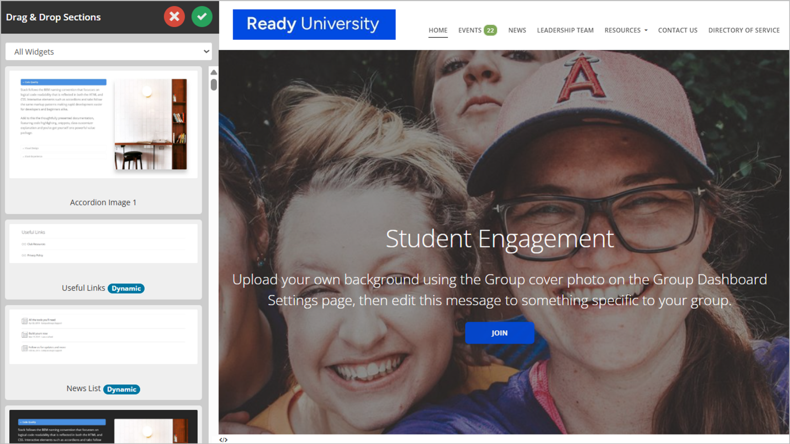 Student Organization Management Software: Website Builder | Ready Education CampusGroups