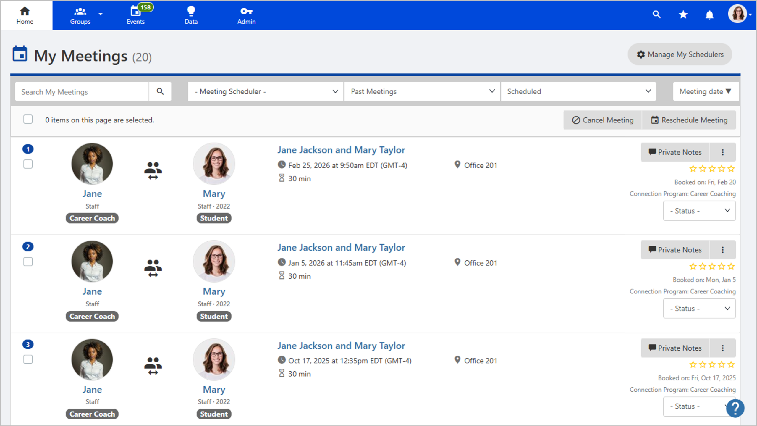 Student Organization Management Software: Meeting Scheduler | Ready Education CampusGroups