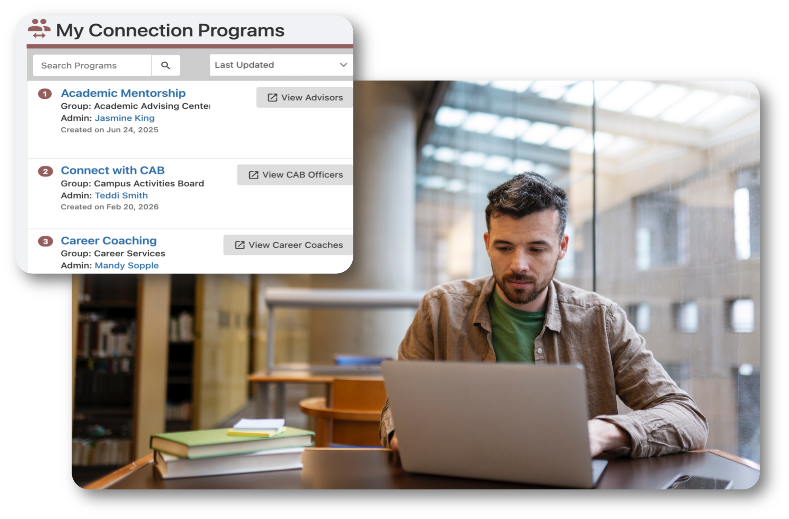 Student Community and Connection - connection & support | Ready Education CampusGroups