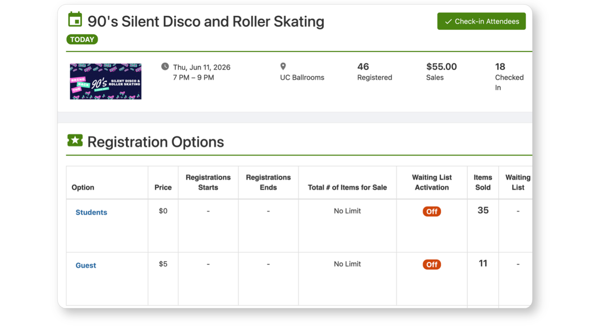 University event management software: centralized event management | Ready Education CampusGroups
