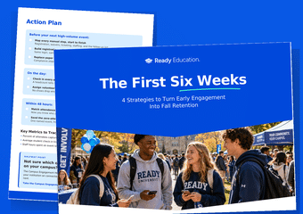 Mockup of First Six Weeks guide